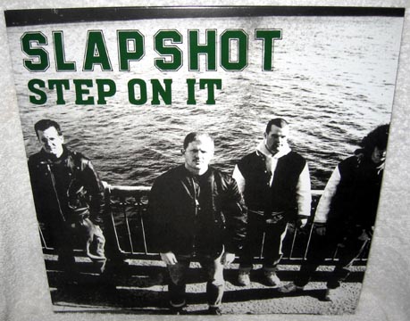 SLAPSHOT "Step On It" LP (Taang!) White Vinyl